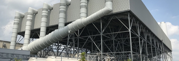 空気冷却式復水器